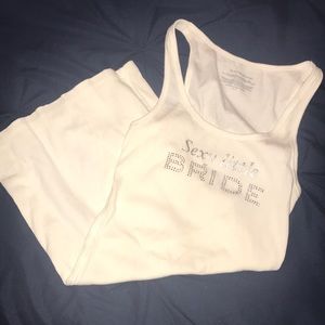 Victoria’s Secret XS “sexy little bride” tank